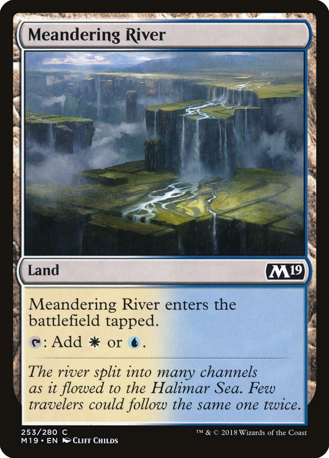 Meandering River [Core Set 2019] | Pegasus Games WI