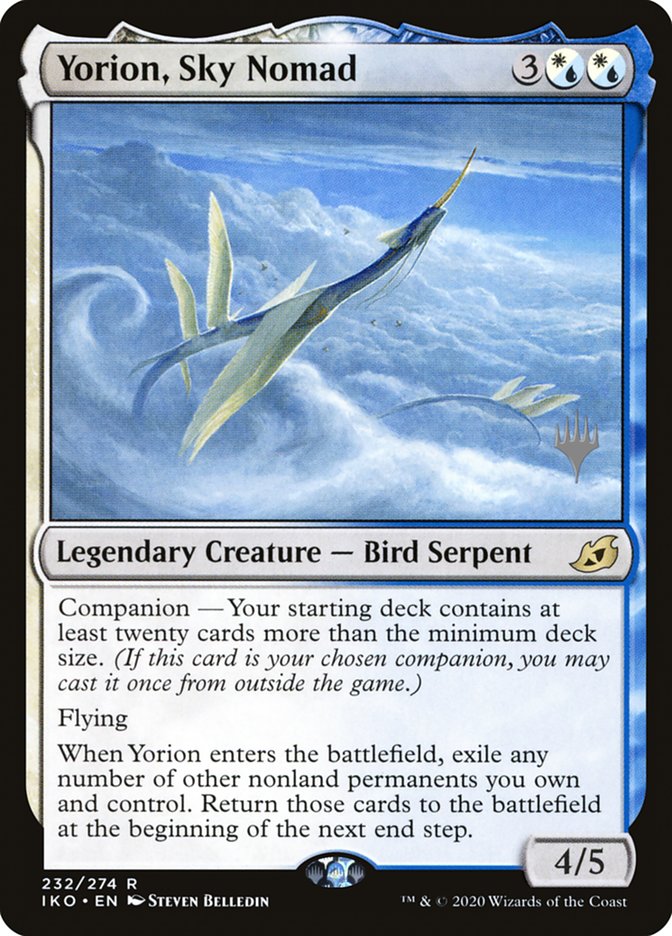 Yorion, Sky Nomad (Promo Pack) [Ikoria: Lair of Behemoths Promos] | Pegasus Games WI