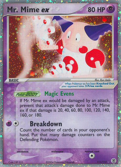 Mr. Mime ex (111/112) [EX: FireRed & LeafGreen] | Pegasus Games WI