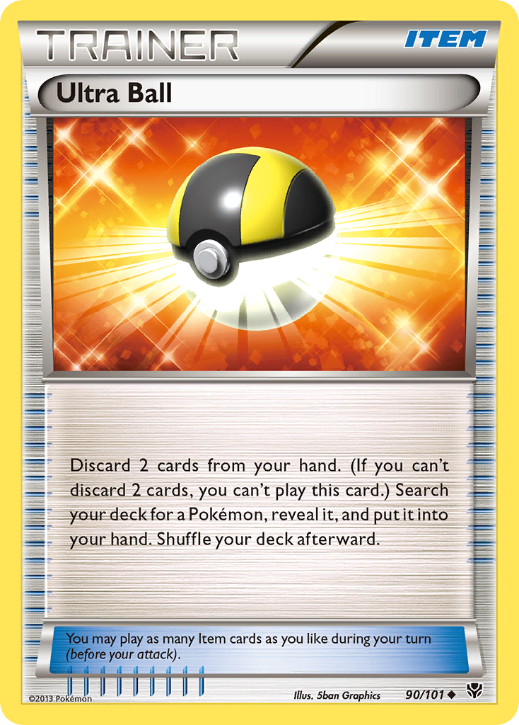 Ultra Ball (90/101) [Black & White: Plasma Blast] | Pegasus Games WI