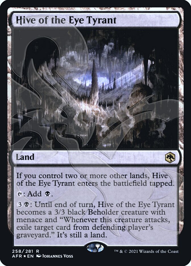 Hive of the Eye Tyrant (Ampersand Promo) [Dungeons & Dragons: Adventures in the Forgotten Realms Promos] | Pegasus Games WI