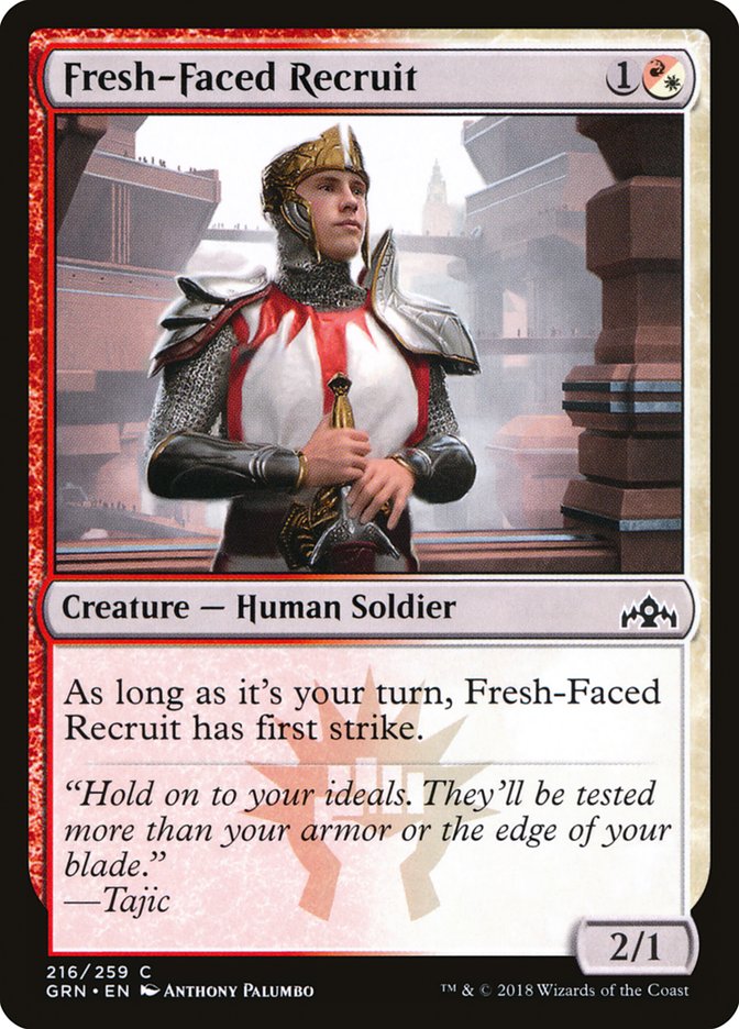 Fresh-Faced Recruit [Guilds of Ravnica] | Pegasus Games WI