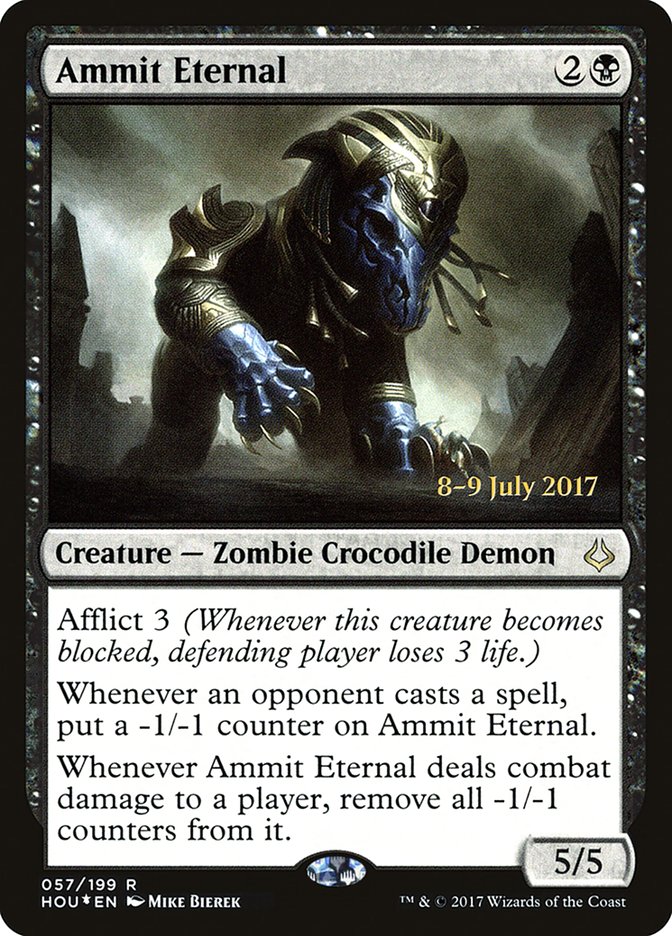 Ammit Eternal [Hour of Devastation Prerelease Promos] | Pegasus Games WI