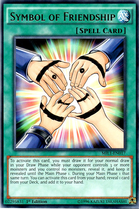 Symbol of Friendship [MIL1-EN017] Rare | Pegasus Games WI