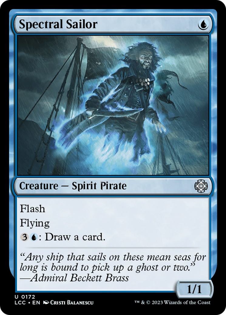 Spectral Sailor [The Lost Caverns of Ixalan Commander] | Pegasus Games WI