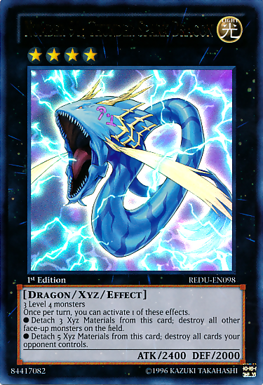 Number 91: Thunder Spark Dragon [REDU-EN098] Ultra Rare | Pegasus Games WI