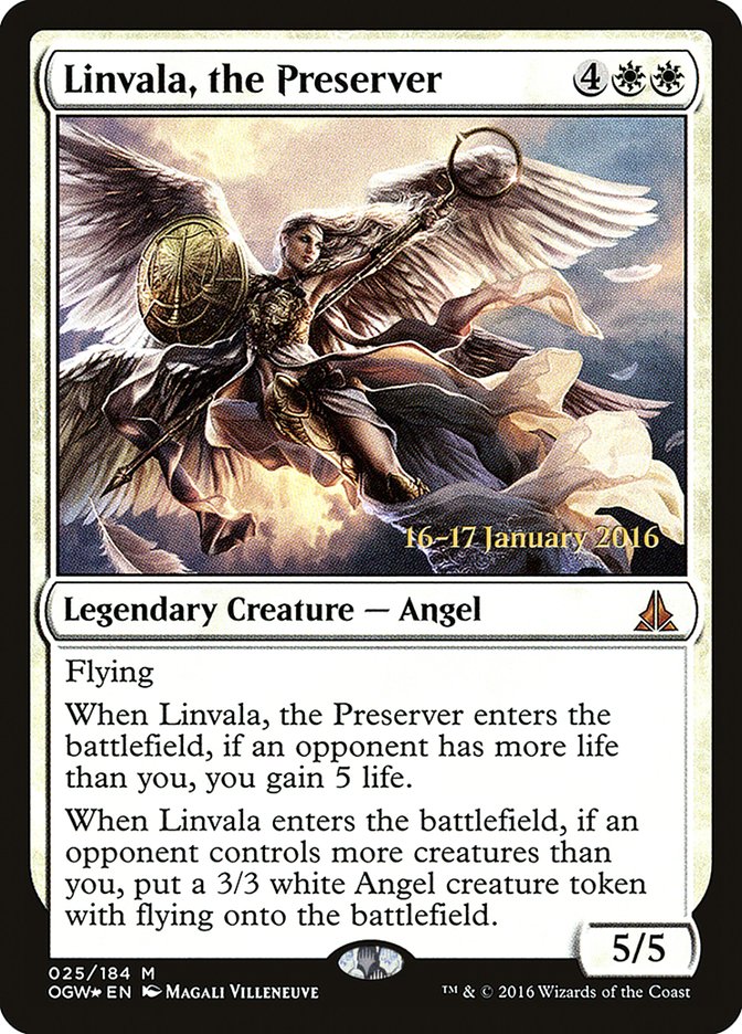 Linvala, the Preserver [Oath of the Gatewatch Prerelease Promos] | Pegasus Games WI