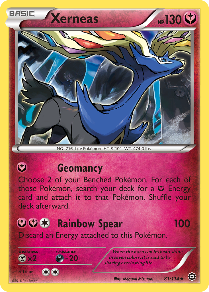 Xerneas (81/114) [XY: Steam Siege] | Pegasus Games WI