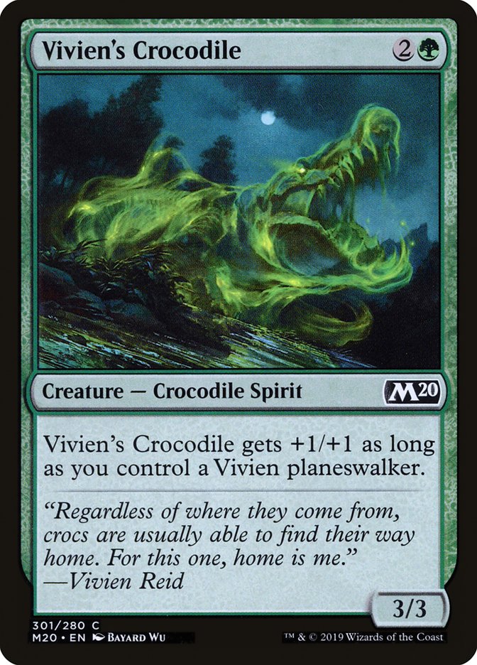 Vivien's Crocodile [Core Set 2020] | Pegasus Games WI