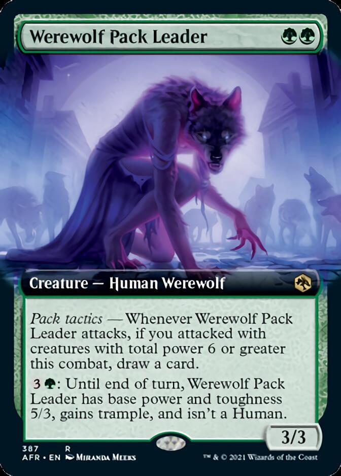 Werewolf Pack Leader (Extended Art) [Dungeons & Dragons: Adventures in the Forgotten Realms] | Pegasus Games WI
