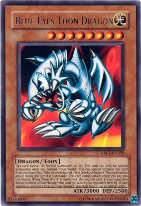 Blue-Eyes Toon Dragon [RP01-EN050] Rare | Pegasus Games WI
