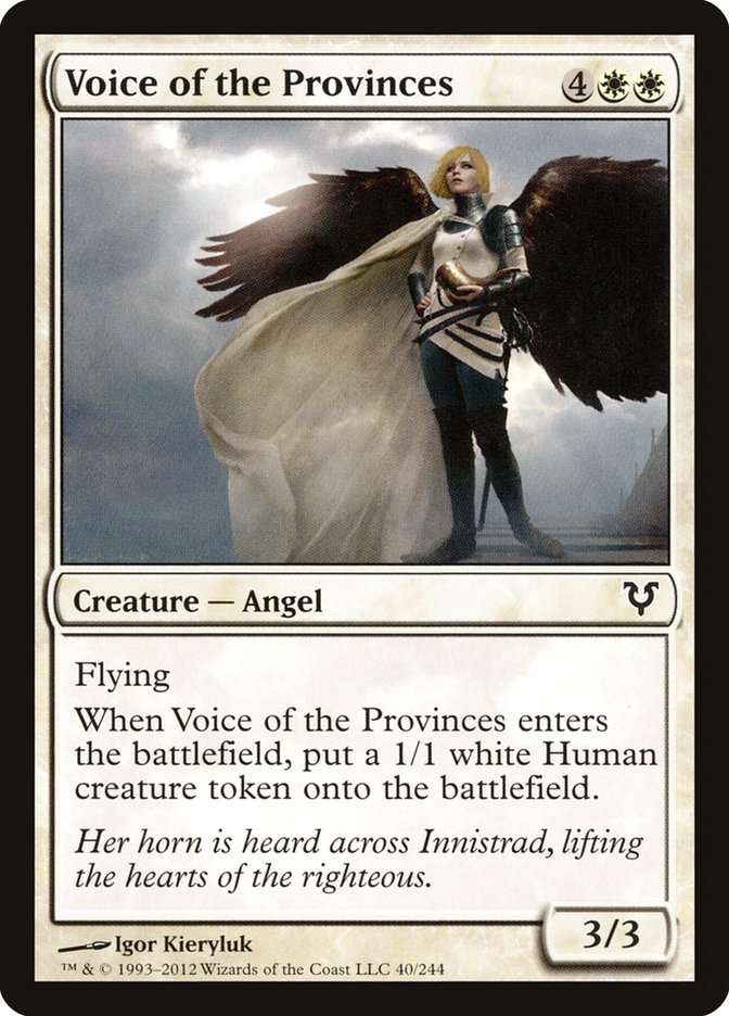 Voice of the Provinces [Avacyn Restored] | Pegasus Games WI