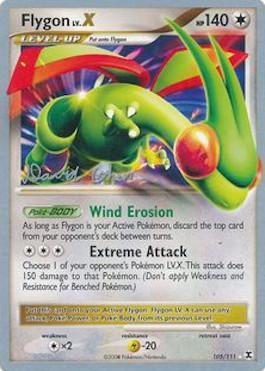 Flygon LV.X (105/111) (Stallgon - David Cohen) [World Championships 2009] | Pegasus Games WI