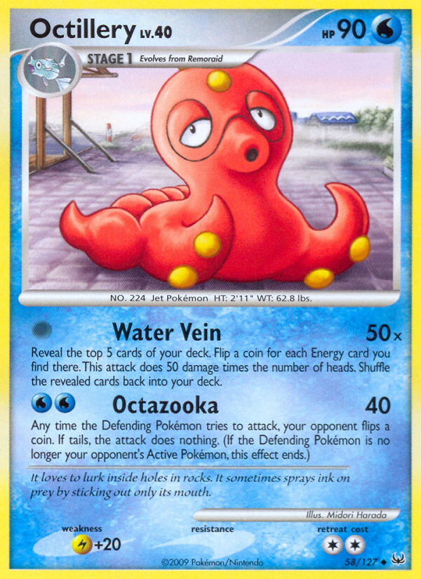 Octillery (58/127) [Platinum: Base Set] | Pegasus Games WI