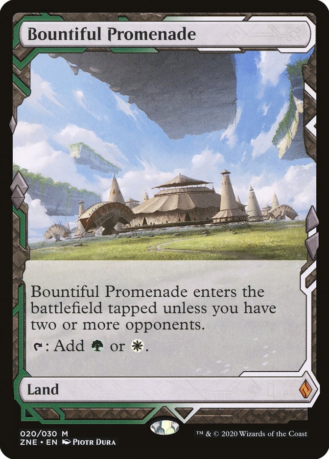 Bountiful Promenade (Expeditions) [Zendikar Rising Expeditions] | Pegasus Games WI