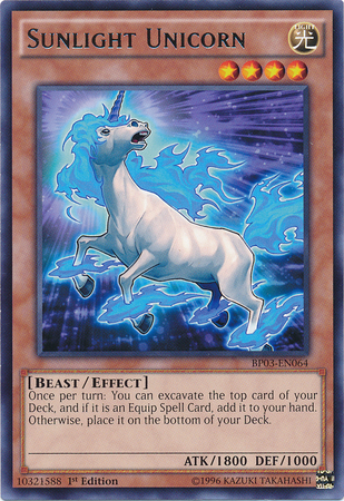 Sunlight Unicorn [BP03-EN064] Rare | Pegasus Games WI
