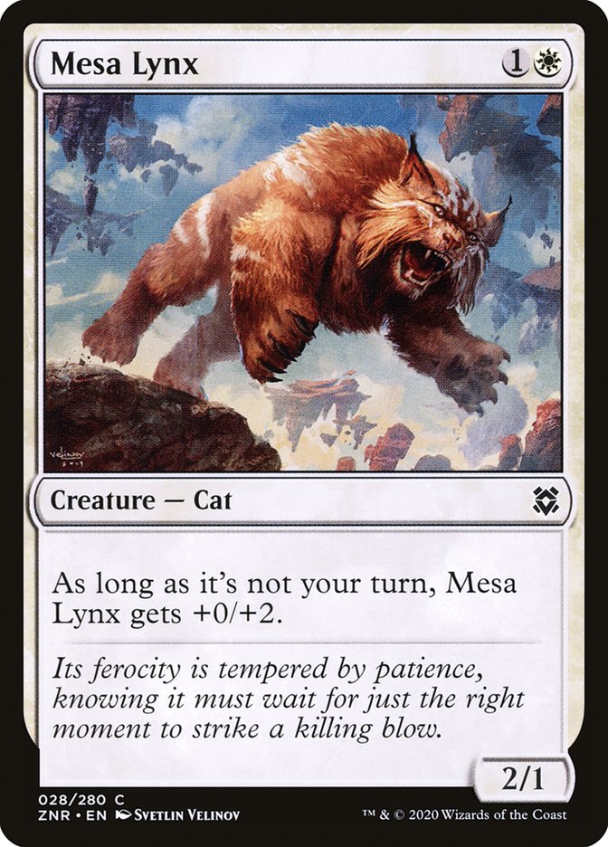 Mesa Lynx [Zendikar Rising] | Pegasus Games WI