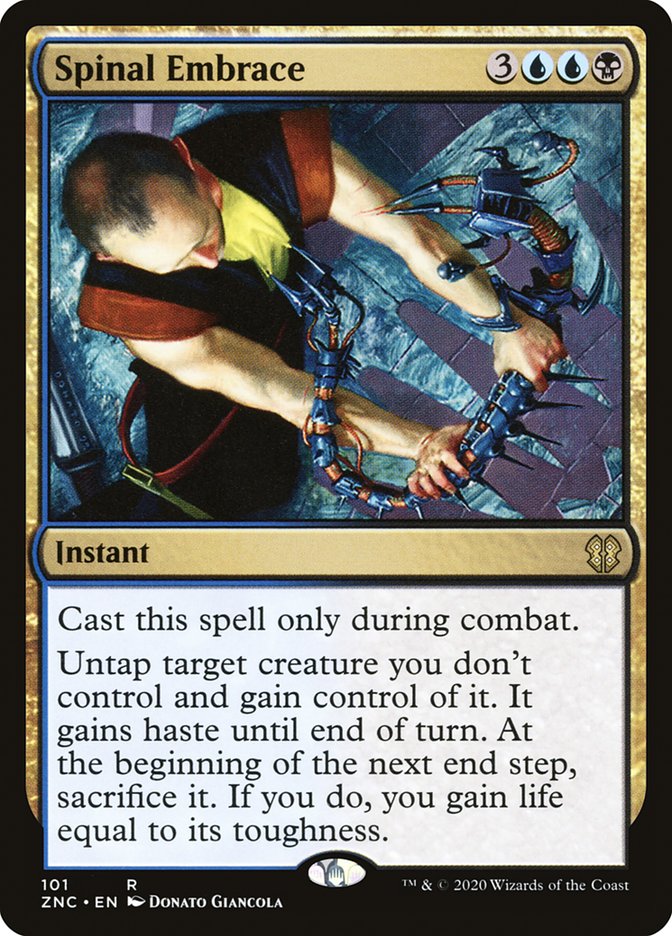 Spinal Embrace [Zendikar Rising Commander] | Pegasus Games WI