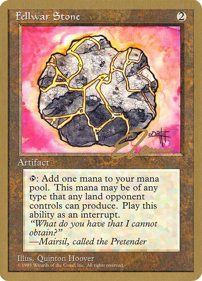 Fellwar Stone (Eric Tam) [Pro Tour Collector Set] | Pegasus Games WI