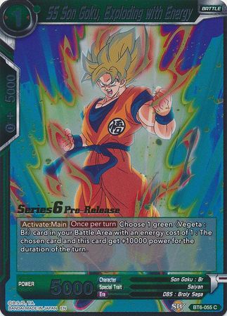 SS Son Goku, Exploding with Energy (Destroyer Kings) [BT6-055_PR] | Pegasus Games WI