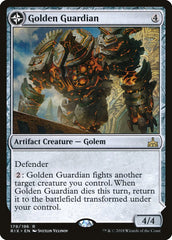 Golden Guardian // Gold-Forge Garrison [Rivals of Ixalan] | Pegasus Games WI