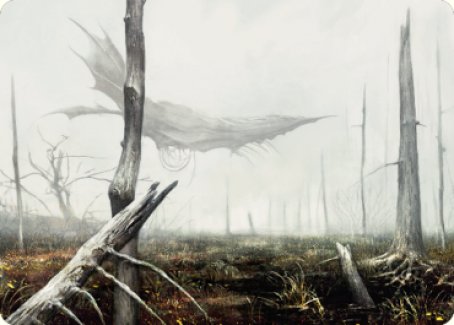 Swamp Art Card [Dominaria United Art Series] | Pegasus Games WI