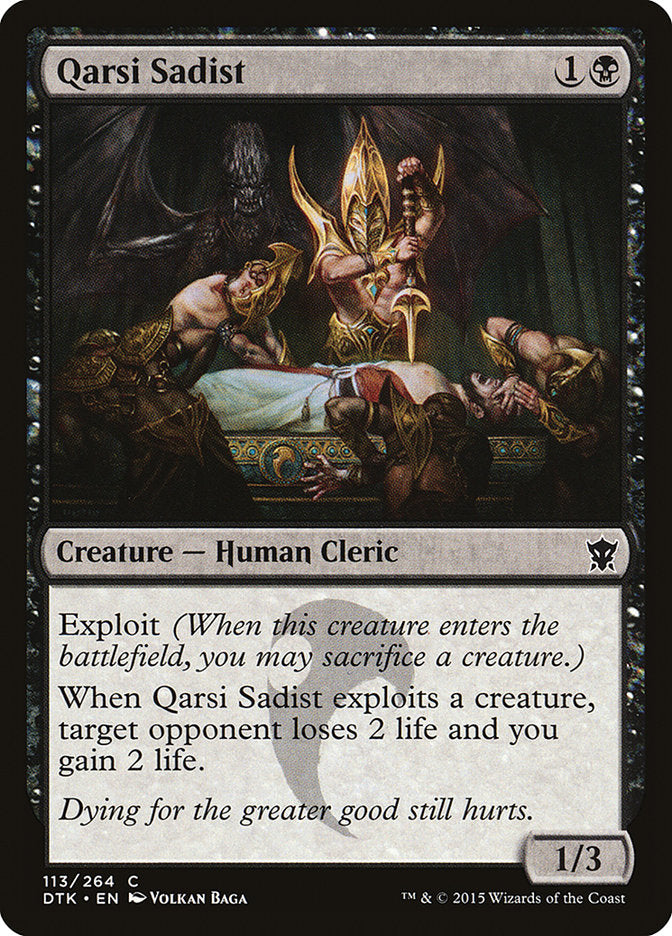 Qarsi Sadist [Dragons of Tarkir] | Pegasus Games WI