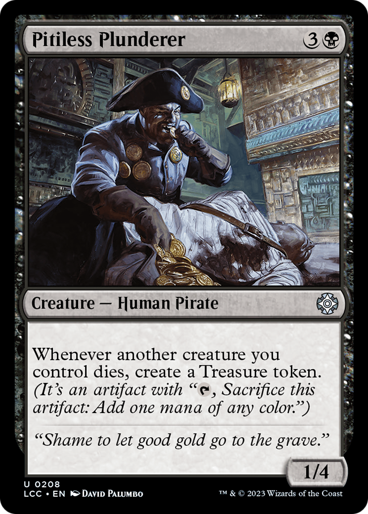 Pitiless Plunderer [The Lost Caverns of Ixalan Commander] | Pegasus Games WI