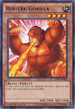 Berserk Gorilla [BP03-EN008] Rare | Pegasus Games WI