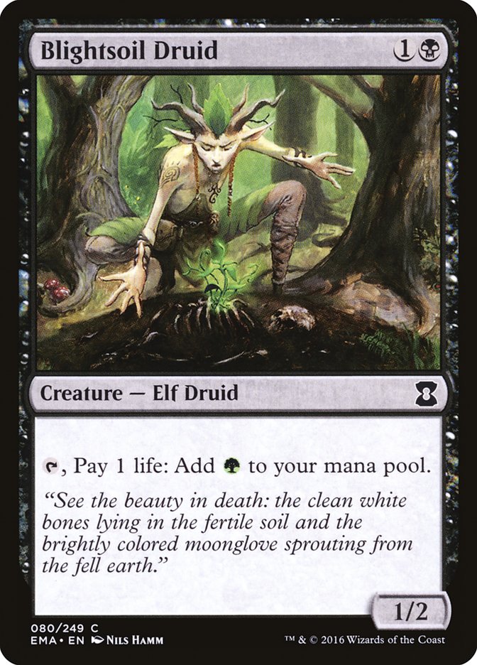 Blightsoil Druid [Eternal Masters] | Pegasus Games WI