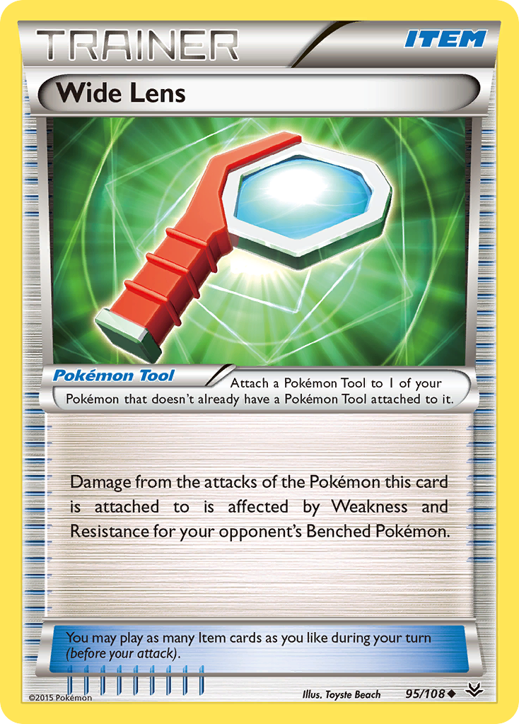 Wide Lens (95/108) [XY: Roaring Skies] | Pegasus Games WI