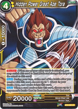 Hidden Power Great Ape Tora [BT3-096] | Pegasus Games WI