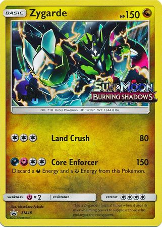 Zygarde (SM48) (Staff Prerelease Promo) [Sun & Moon: Black Star Promos] | Pegasus Games WI