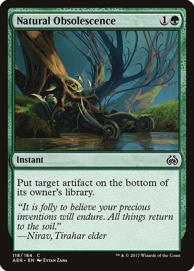 Natural Obsolescence [Aether Revolt] | Pegasus Games WI