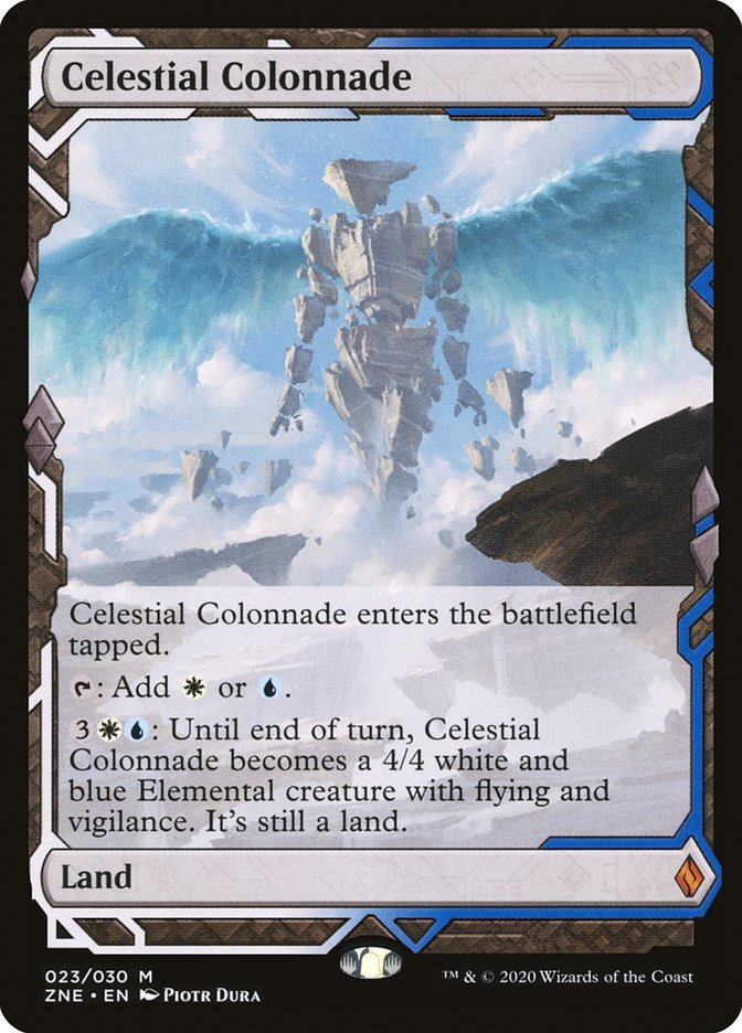 Celestial Colonnade (Expeditions) [Zendikar Rising Expeditions] | Pegasus Games WI