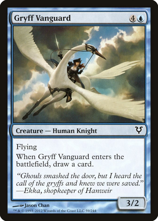 Gryff Vanguard [Avacyn Restored] | Pegasus Games WI