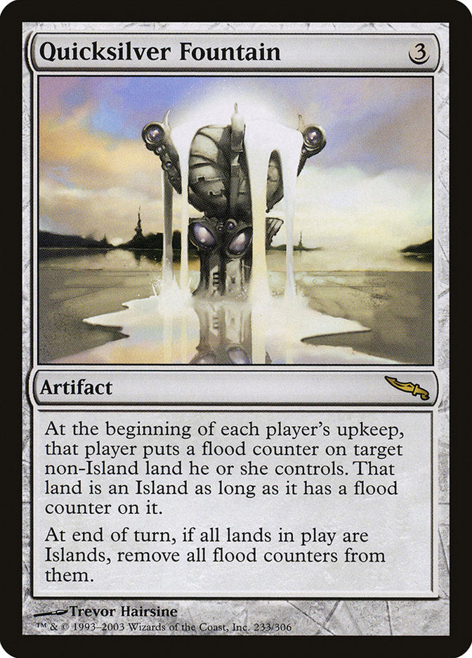 Quicksilver Fountain [Mirrodin] | Pegasus Games WI