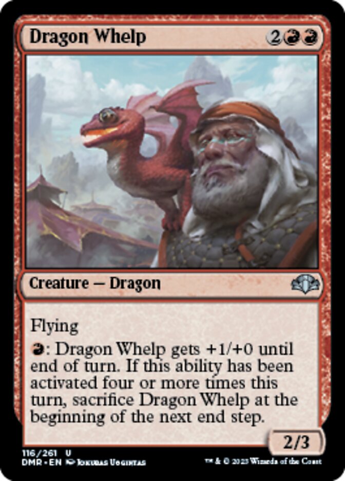 Dragon Whelp [Dominaria Remastered] | Pegasus Games WI