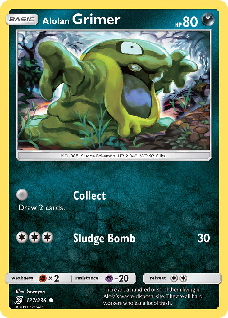 Alolan Grimer (127/236) [Sun & Moon: Unified Minds] | Pegasus Games WI