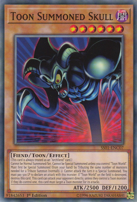 Toon Summoned Skull [SS01-ENC07] Common | Pegasus Games WI