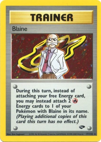 Blaine (17/132) [Gym Challenge Unlimited] | Pegasus Games WI