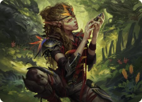 Meria, Scholar of Antiquity Art Card [Dominaria United Art Series] | Pegasus Games WI