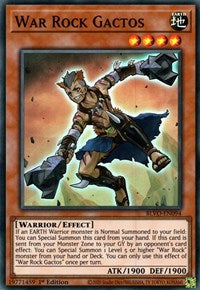 War Rock Gactos [BLVO-EN094] Super Rare | Pegasus Games WI