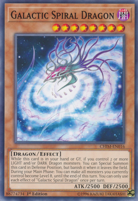 Galactic Spiral Dragon [CHIM-EN016] Common | Pegasus Games WI