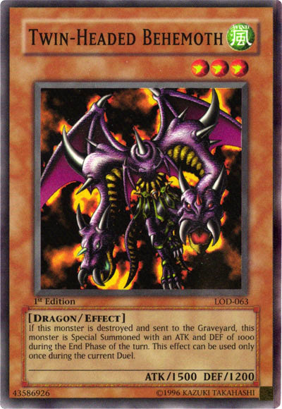 Twin-Headed Behemoth [LOD-063] Super Rare | Pegasus Games WI