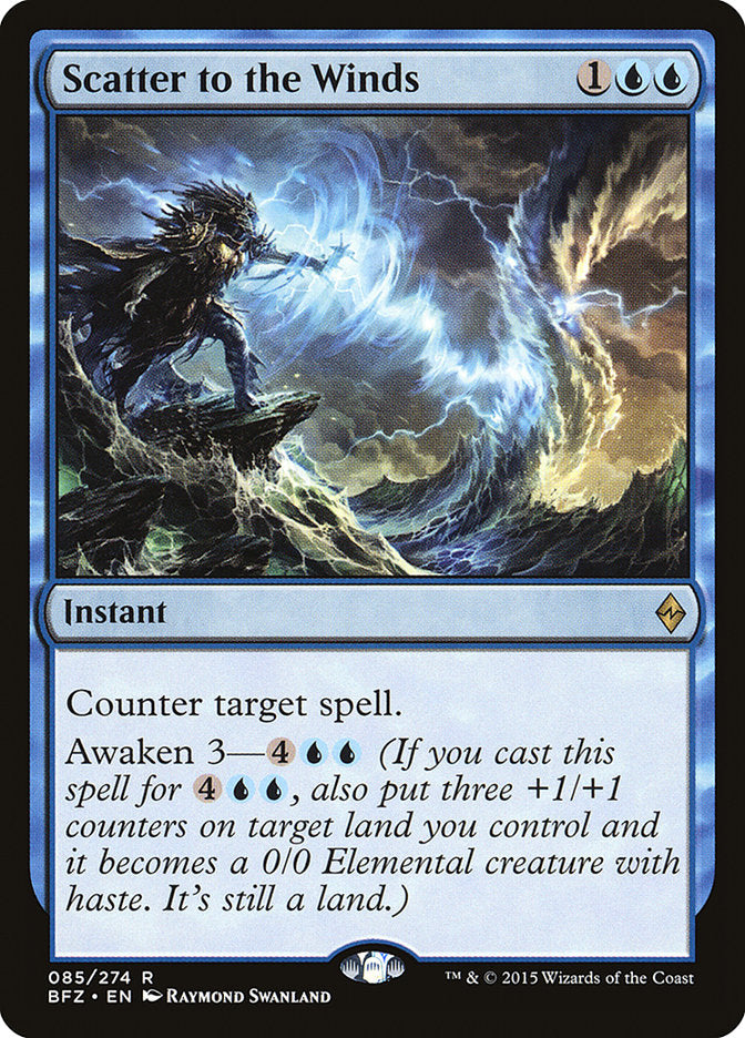Scatter to the Winds [Battle for Zendikar] | Pegasus Games WI