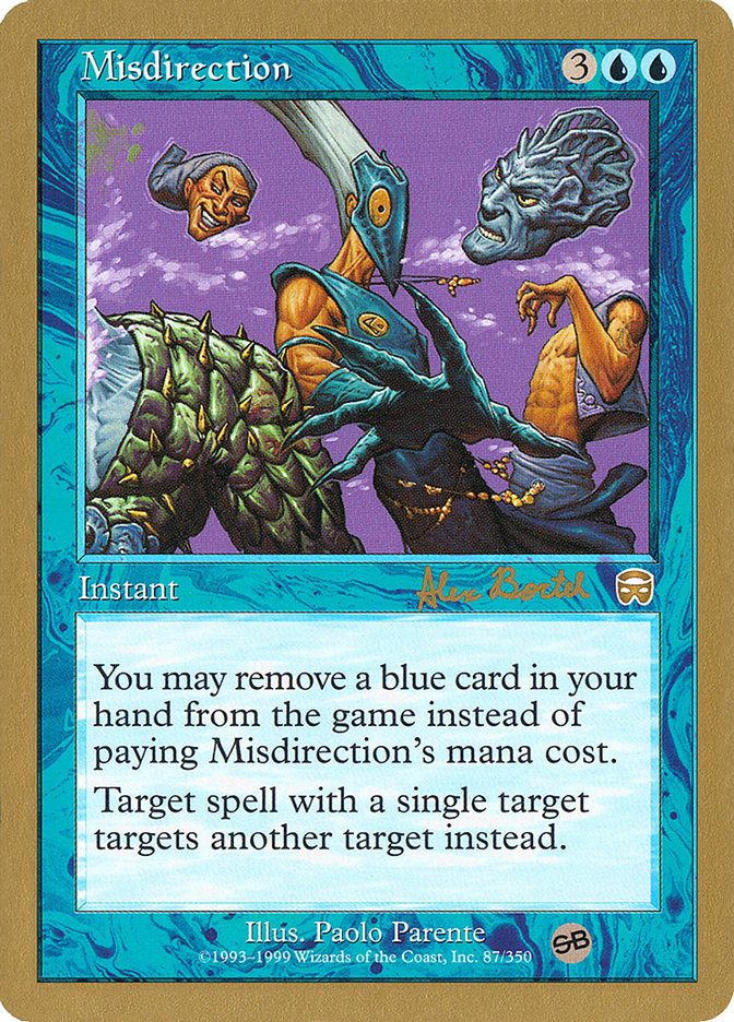 Misdirection (Alex Borteh) (SB) [World Championship Decks 2001] | Pegasus Games WI
