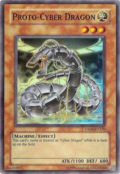 Proto-Cyber Dragon [DR04-EN130] Super Rare | Pegasus Games WI