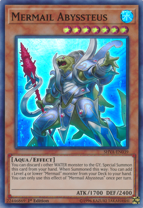 Mermail Abyssteus [SHVA-EN039] Super Rare | Pegasus Games WI