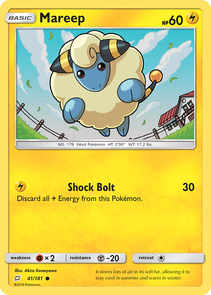 Mareep (41/181) [Sun & Moon: Team Up] | Pegasus Games WI